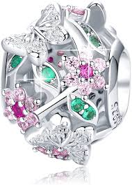 Pied piper flowers & gifts. Buy Flowers Butterfly Charms For Pandora Bracelets S925 Sterling Silver Charms Bead For Bracelets And Necklaces Flowers Charms Pandora Lucky Charms Best Gifts For Women Girls Online In Vietnam B0962vvf4p