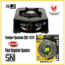 Memasak dengan kompor gas saat ini bukanlah hal yang baru lagi di kalangan masyarakat. Kompor Gas Quantum 1 Tungku Qgc 101r Qgc 101r Qgc101r Free Selang Regulator Quantum Qrl 142 Shopee Indonesia