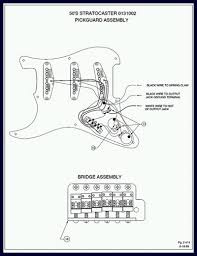Standard strat wiring diagram (standard switch). Fender 1950 S Stratocaster Wiring Diagram And Specs