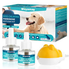 Dog Calming Diffuser 6-in-1 Kit with 1 Diffuser and 5 Refill Bottles