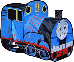 Thomas the train engine and his friends have successfully chugged their way into the hearts of millions of kids. Amazon Com Sunny Days Entertainment Thomas Friends Tent Pop Up Play Tent For Kids Big Thomas The Train Toys Toys Games