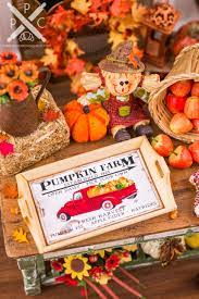 Dollhouse Miniature Autumn Themed Wood Serving Tray 1 12 Dollhouse Miniature The Petite Provisions Co Serving Tray Wood Dollhouse Miniatures Fall Decor