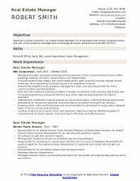 Maintained records concerned with rental, sale, and management of real estate. Real Estate Manager Resume Samples Qwikresume