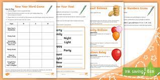 New year events in las vegas: Family Friendly New Year S Eve Party Games