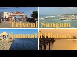 In hindu tradition, triveni sangam is the confluence of three rivers that is also a sacred place, with a bath here said to flush away all of. Triveni Sangam Somnath Destimap Destinations On Map