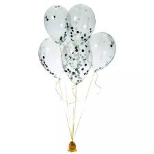 Ballon et ses confettis x6 | GiFi