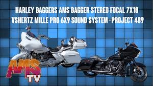 You can see how to get to planet motorsports on our website. Harley Baggers Ams Bagger Stereo Focal 7x10 Vshertz Mille Pro 6x9 Sound System Project 489 By