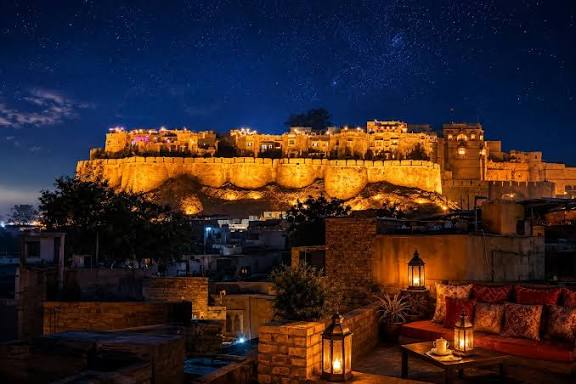 Jaisalmer Thar Desert landscape