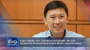 Murals at shipping terminals depict maritime sector's role in securing supplies during pandemic. Chee Hong Tat Interview Pandemic Means Business Transformation Is More Urgent Now The Big Story Youtube