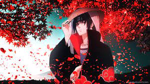 Customize and personalise your desktop, mobile phone and tablet with these free wallpapers! Itachi Uchiha Akatsuki 4k Red Sakura Wallpaper Syanart Station