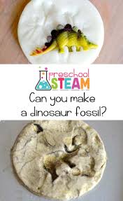 Then leave them to dry for a few days. Easy To Make Dinosaur Fossils For Preschoolers
