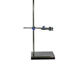 Image of Burette secured in a stand