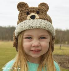 Peeking Bear Ear Warmer