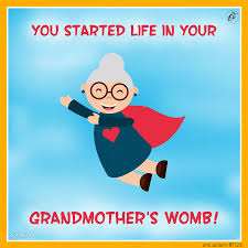 There are things you can do to prepare your child and make this journey a little easier: You Started Life In Your Grandmother S Womb Small Acorn