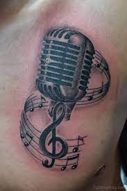 It's a creative yet simple design that is small enough that it can be placed anywhere. 35 Musical Note Tattoo Designs On Shoulder