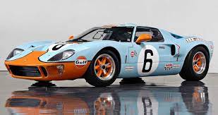 Only Mini In This Color Combination North American Motoring Ford Gt40 Ford Gt Classic Cars
