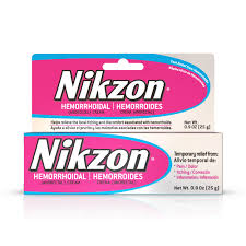 Amazon Com Nikzon Hemorrhoidal Cream Vasoconstrictor Anesthetic Cream Pain Itching Inflammation Relief 0 9 Oz Health Household