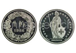 Prix et valeur du 20 francs suisse. Monnaie Suisse Johannes Muller Monnaies Federales 1 Franc
