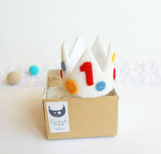 First Birthday Crown For Baby Boy Spotted Crown Baby Boy First Birthday Mini Hat 1st Birthday White Crown For Boy Felt Crown For L First Birthday Crown Birthday Crown Baby Boy First Birthday
