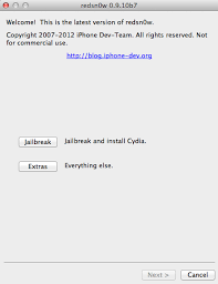 Download Redsn0w 0 9 10b7 To Jailbreak Iphone 4s Ipad 2 Ios 5 0 1 Iphone In Canada Blog