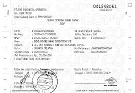 Pilih cek resi pos indonesia. Contoh Bukti Setor Ssbp