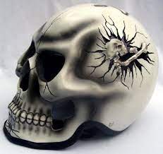 Gold metall skull motorcycle helmet braincap chopper vintage black cool bike helmets retro helmet motorbike helmet. 3d Skull Helmets Skull Motorcycle Helmet Skull Helmet Motorcycle Helmet Design