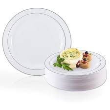 We did not find results for: Elegant Disposable Plastic Buffet Plates 20 Pcs 9 Heavy Duty White With Silver Rim Party Plates Reusable Lunch Plates Bulk Catering Supplies For Wedding Thanksgiving Birthday All Occasions