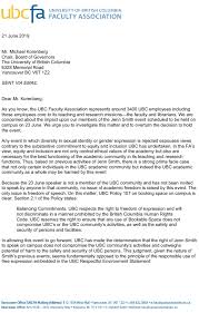 Example cover letter for human resources job thesis statement for research paper on heart disease, chrysalids essay questions beginning your essay with a quote, cheap thesis editor services for school. Ubc Faculty Association On Twitter Letter From Facultyubc To The Chair Of Ubcbog In The Matter Of The 23 June Jenn Smith Event Https T Co Z32vcs2muq Twitter