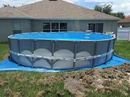 Unsafe Above Ground Pool Installing Above Ground Pool Above Ground Pool Landscaping Above Ground Swimming Pools