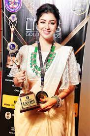 Debina Bonnerjee was bestowed with the Social Media Influencer award at  the 27th Sol Lions Gold Award 2021 : The Tribune India