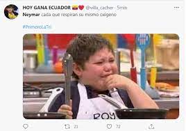 Colombia y ecuador vs perú. Los Mejores Memes Todo Twitter Se Rie De Como Se Tira Neymar Contra Ecuador