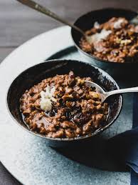 Chocolate Coconut Oat Porridge Kitchen Confidante Recipe Food Chocolate Coconut Porridge Recipes