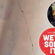 Cracks and leaks at council house by Dereham Road in Norwich