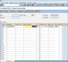 Cara membuat harga coret di tokopeda banyak produk. Sap Mm Request For Quotation Tutorialspoint