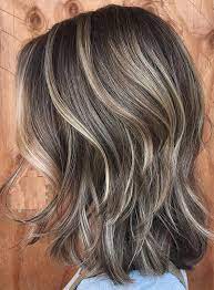 30 inspiring pictures of brown hair with highlights for a cool look. Trendy Medium Shoulder Length Hairstyles 2017 2018 Thin Hair Haircuts Subtle Blonde Highlights Cool Haircuts