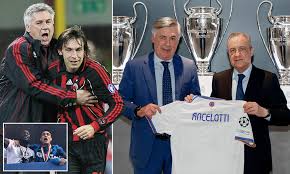 During his playing career here he was one of the most dedicated, successful and thoughtful professionals we have ever had. Carlo Ancelotti Turned Down Offer To Coach Inter Milan Because Of His Love For Former Club Ac Milan Daily Mail Online