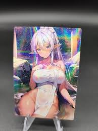 Aisha Udgard Anime Waifu Card Doujin ACG Goddess Holo | eBay