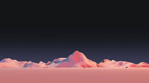 Pink Mountain Terrain Illustration Mountains Low Poly Minimalism A Cute Desktop Wallpaper Aesthetic Desktop Wallpaper Computer Wallpaper Desktop Wallpapers