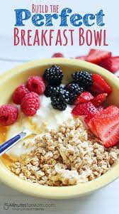 Delicious And Healthy Breakfast Bowl With Greek Yogurt Recipe Greek Yogurt Recipes Healthy Greek Yogurt Breakfast Bowls