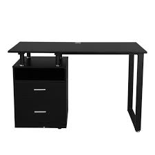 Check spelling or type a new query. Fch Pipe Rack Two Drawers Computer Desk Black Neelkanth Home Decor