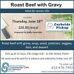 Curbside Pickup Meal for PEC Seniors