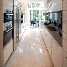 We especially call this kitchen island as a fashionable slice. Kitchen Layout For Long Narrow Space Novocom Top