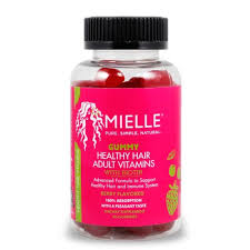 Each serving contains 10,000% of the dv for biotin, along with vitamin d, folate, vitamin b12, zinc, copper, keratin, amla fruit extract, and silicon, some of which are purported to boost hair. Mielle Healthy Hair Adult Vitamin Gummies With Biotin Berry 60ct Target