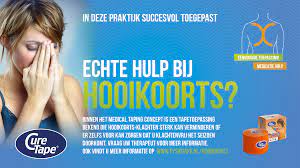 With stella blanckaert, roger coorens, denise de weerdt, polly geerts. Medical Taping Bij Hooikoorts Fysiotherapie Vitaal