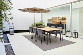 Measure your patio before choosing an outdoor table. Cane Line Core Outdoor Dining Table Nordic Urban Berlin