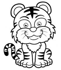 Color in this picture of a baby tiger and share it with others today! Tigers Free Printable Coloring Pages For Kids