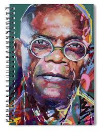 Samuel L Jackson Spiral Notebook