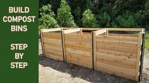 Build A 3 Bay Compost Bin Step By Step Build Compost Bin Compost Compost Bin