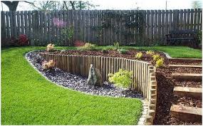 Retaining Wall Sloped Yard Building A Retaining Wall On A Sloped Yard Cost Of Retaining Wall Sloped Y Sloped Backyard Sloped Garden Sloped Backyard Landscaping