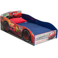 Boys racing car bed red, toddler bed with mattress (140x70) for kids + pillow. Buy Delta Children Disney Pixar Cars Wooden Toddler Bed Red Online In Turkey 26453507